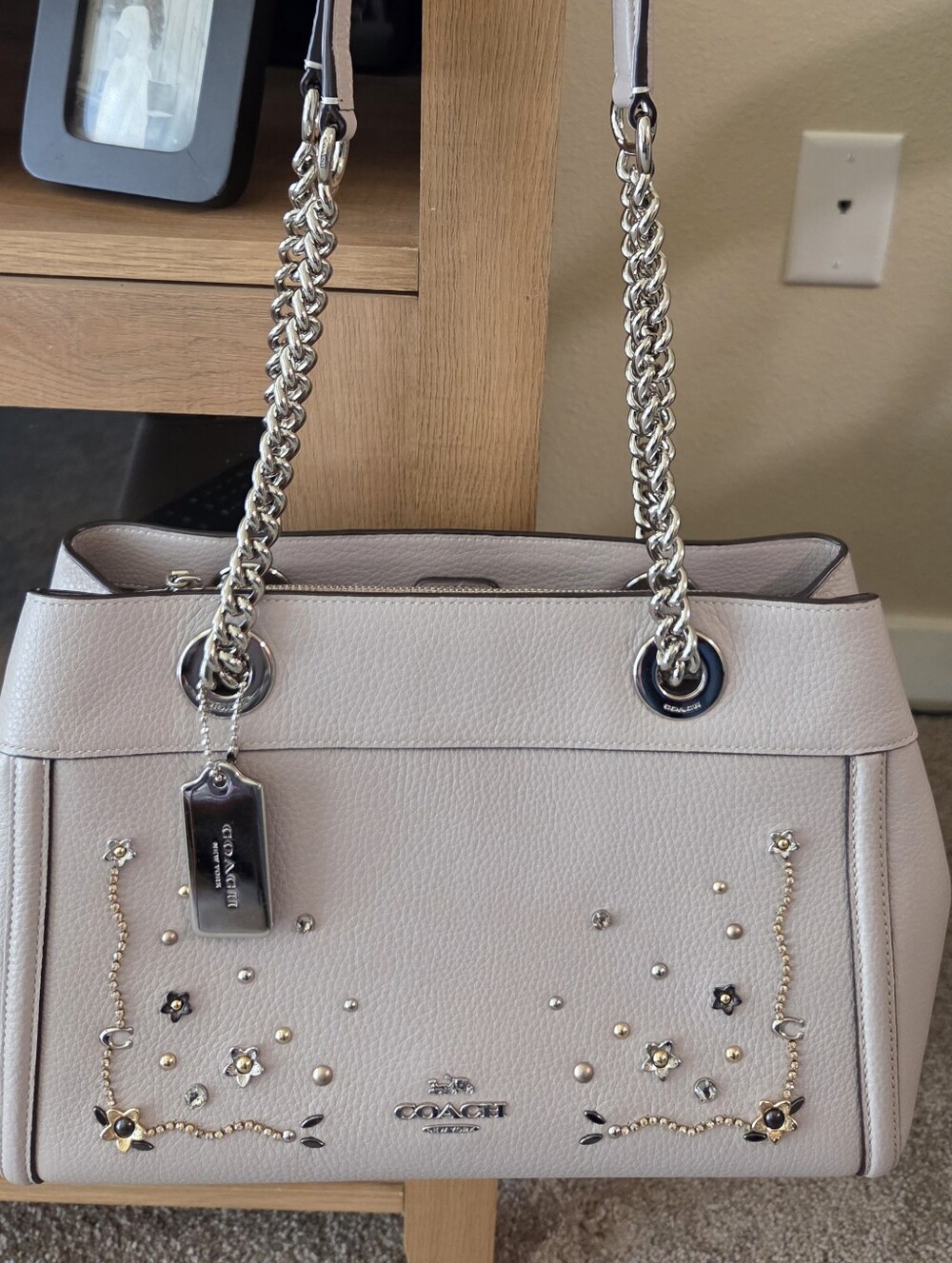 Coach Brooke Carryall with Crystal rivets - Picture 12 of 12